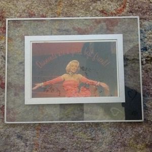 Marilyn Monroe Framed Post Card